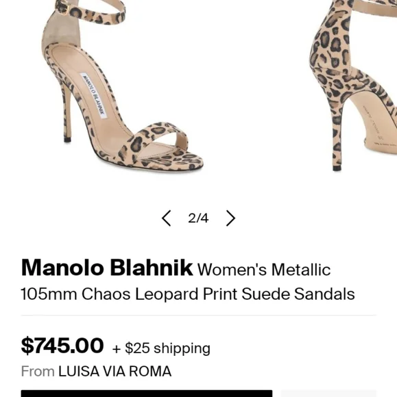 Chaos leopard patent leather heels - Picture 6 of 7